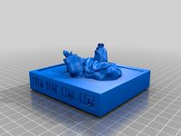 BABY YODA IN CARBONITE