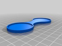 40mm Movement Nesting Tray with gap (2 Slot)