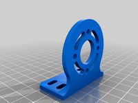 775 DC motor 90 degree mount bracket