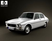 Peugeot 504 Sedan 1970 3D Model