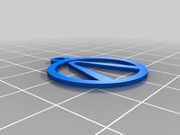 Boarderlands Vault Symbol Keychain/Pendant