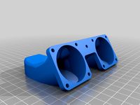Hemera 40mm dual fan ducts