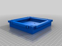 lithophane picture frame with bolt on stand