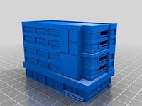 6mm (Epic/Battletech) Dense Commercial Corner Building