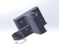 AR15 Upper + BCG wall / pegboard mount