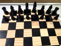 Beauty and the Beast Influenced Spiral Chess Set