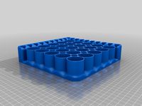 Apple Barrel 2oz paints holder V3 -filleted