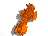 Space Marine Crusaders Frigate
