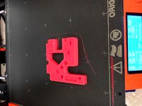 Hermera mount block for Ender 5