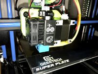 E3D Hemera Mount for Geeetech A10 / A10M / A20 / A20M ... A## and A##M printers