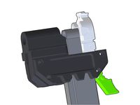 Nerf Caliburn U - Talon/Katana Magwell