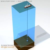 Lower marine riser package cap 3D Model