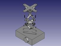 3 Axis Ceiling Video Projector Mount