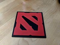 Dota Logo Coaster