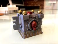 Path of Exile -  Bone or Vaal Chest - mini jewelry box / trinket box