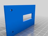 Power switch holder for Alunar 650