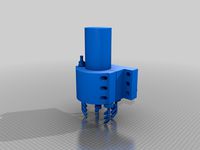 80mm spindle bracket with cooling system