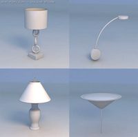 Light lamp pendant light 3D Model