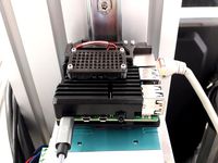 Raspberry Pi 4 Heatsink Case DIN Rail Mount and Fan Grill
