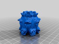 Many faced vessel deep