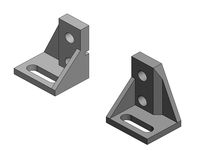 Expedient Light Duty Flush Mount Brackets for Servo
