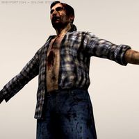 Zombie01man 3D Model
