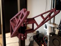 Spool holder (for 20mm square tube, space saving)