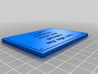 My Age Plaque