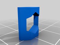 M4 Nut for .6mm nozzle (also narrower)