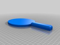 Low Poly Ping Pong Paddle