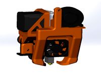 VOLCANO E3DV6 direct drive for CR10 / ENDER 3