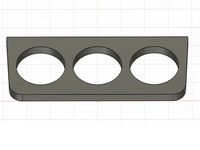 volvo 740/940 ashtray gauge 3x