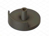 Filament redirection roll filament top indeed w bearing
