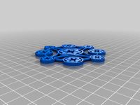 Imperial Symbol Snowflake Christmas Ornament