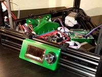 Kossel SKR v1.3 mount with quiet ducted cooling