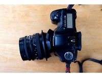 Canon EF body to Hasselblad V lens tilt adapter