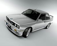 BMW e30 M3 3D Model