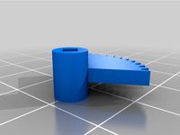 Tail gear for two-direction singing fish gearbox