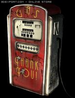 Vintage Gas Pump 3D Model
