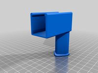 Clipon clothes hook for shelving unit