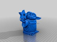 Baby Yoda With Star
