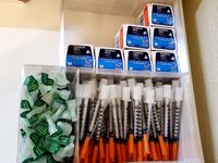 Diabetic Supply Drawer Organzier