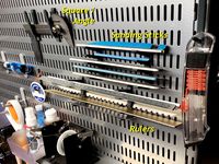 Elfa Utility Board Hooks-Brackets