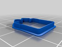 Gift Box Cookie cutter