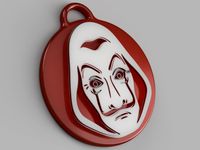 Money Heist / La Casa De Papel keychain