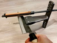 Easy to print knife sharpening jig