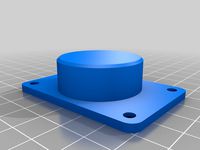 Flat recessed door opener