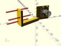 Turnigy Buggy rPi Camera Mount for DonkeyCar/DIYRoboCar