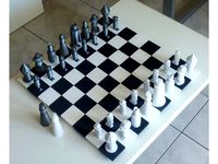 Novelty Chess and Draughts Set