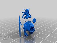 goblin - Warboss on squig